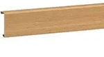 tehalitSockelleistenkanal-Oberteil PVC zu SL 20x55mm, L&auml;nge 2m, Dekor Eiche