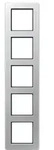 Jung Rahmen A Flow, 5-fach (aluminium)