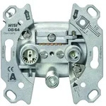 Wisi DB64 - Unicable Antennendose, Durchgangsdose 3 Loch - 13 dB