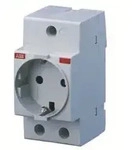 ABB M1175 - Steckdose f&uuml;r Hutschiene, 16A, 250V Schuko