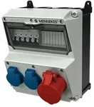 Mennekes AMAXX Steckdosen-Kombination, 1x CEE 16A, 2x Schuko