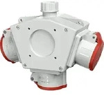 Mennekes DELTA-BOX 92917, 3x CEE 16A, IP44