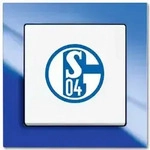 Bundesliga Fanschalter FC Schalke 04 f&uuml;r Aus- und Wechselschaltung