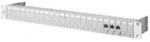 Metz Connect Patchfeld best&uuml;ckt, E-DAT modul 24x8(8), 1HE, Cat.6A, lichtgrau