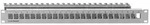 Rutenbeck PP-UM A-24/1 - Patchpanel, modular, f&uuml;r max. 24 Keystone-Module, 19"/1 HE,