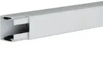 tehalit Leitungsf&uuml;hrungskanal aus PVC LF 40x 40 mm - L&auml;nge 2m, lichtgrau