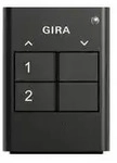 Gira eNet Funk-Handsender 2fach, anthrazit