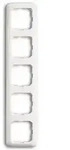 Busch-Jaeger Reflex SI Abdeckrahmen, 5-fach (alpinwei&szlig;)