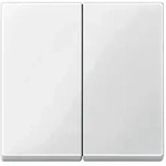 MertenWippef&uuml;r Serien- und Doppelwechselschalter, System M (polarwei&szlig; gl&auml;nzend)