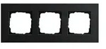 GIRA Abdeckrahmen 3-fach - Esprit (Aluminium schwarz)