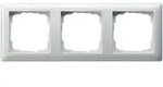 Gira Abdeckrahmen Standard 55, 3-fach (reinwei&szlig;, gl&auml;nzend)