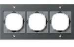 Abdeckrahmen mit Dichtungsflansch 3-fach - TX_44 (anthrazit)