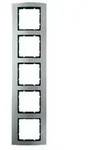 Abdeckrahmen B.3, 5-fach (Aluminium/anthrazit)