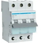 Hager Leitungsschutzschalter MBS 340, 40A, 3-polig - QuickConnect