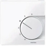 Merten Zentralplatte f&uuml;r Raumtemperaturregler, System M (aktivwei&szlig; gl&auml;nzend)