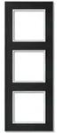 Jung Glasrahmen A creation, 3-fach (schwarz)