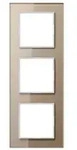 Jung Glasrahmen A creation, 3-fach (champagner)