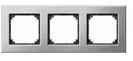 M-Plan Metallrahmen, 3fach (Platinsilber)