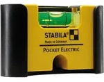 STABILA Wasserwaage Pocket Electric mit G&uuml;rtel-Clip, 70mm