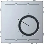 Merten Raumtemperaturregler 230V m.Wechselkontakt u.Zentralpl., System Design,