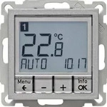 Temperaturregler zeitgesteuert mit Schlie&szlig;er (alu, matt)