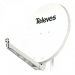 Televes QSD-Line - 75cm Alu-Spiegel, wei&szlig;