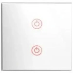 Hama WLAN-Touch-Wandschalter, Unterputz, Wei&szlig;