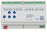 MDT Jalousieaktor 8-fach JAL-0810M.02 8TE REG, 10A, f&uuml;r Motoren 230VAC bis 300W, mit