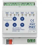 MDT Jalousieaktor 4-fach JAL-0410D.02 4TE REG, 8A, f&uuml;r Motoren 24VDC bis 180W