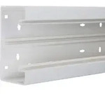 tehalit Br&uuml;stungskanal-Unterteil frontrastend/C-Profil Ger&auml;teeinbau, PVC, BR