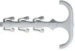 Fischer SF plus ZS 10 - Steckfix plus Zwillingsschelle, 3-12 mm - 100 St&uuml;ck