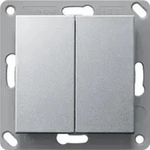 EnOcean Funk Wandsender 2fach (aluminium, Kunststoff)