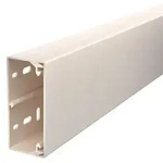 OBO Bettermann Kabelkanal 40 x90mm, L&auml;nge 2m - cremewei&szlig;