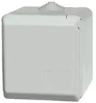 Mennekes 4105 Cepex-Wandsteckdose, grau, 16A / 400V / 5polig - IP44