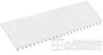 Hager S 35 S - Abdeckstreifen 219 mm lang, wei&szlig;