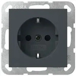 GiraSCHUKO-Steckdose 16 A 250 V~ mit Shutter (anthrazit)