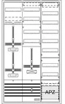 Striebel & John DA39BY - Komplettschrank, 2 Z&auml;hlerpl&auml;tze, 1 TSG, 1 Verteilerfeld,