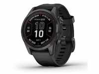 Fenix 7S Pro Sapphire Solar Edition 42mm GPS-Smartwatch schwarz/carbongrau