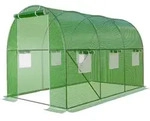 GARMIO&reg; Foliengew&auml;chshaus CICATA, Tomatenzelt, winterfest, 3x2x2m, Fr&uuml;hbeet,