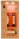 Dewello&reg; Infrarotkabine Infrarotsauna PIERSON 90cm x 90cm inkl. 3