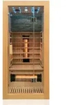 Dewello&reg; Infrarotkabine Infrarotsauna MILTON 90cm x 90cm inkl. 4