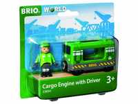 Frachtlok mit Fahrer - BRIO World