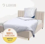 Kamelhaardecke &raquo;LUXUS&laquo; &ndash; 100% Kamelhaar, Gr&ouml;&szlig;e: 155x220