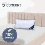 Feder- und Daunenkissen &raquo;COMFORT&laquo; &ndash; 85% Federn, 15% Daunen, Gr&ouml;&szlig;e: 40x80