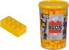 Blox - 100 8er Bausteine gelb - kompatibel mit bekannten Spielsteinen