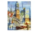 Hamburg, meine Perle Malen nach Zahlen
