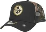 New Era Snapback Trucker Cap - Pittsburgh Steelers wood camo