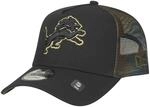 New Era Snapback Trucker Cap - Detroit Lions wood camo