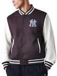 New Era Bomber College Jacke - New York Yankees braun