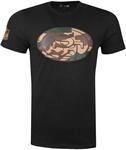 New Era Shirt - NFL San Francisco 49ers schwarz / wood camo